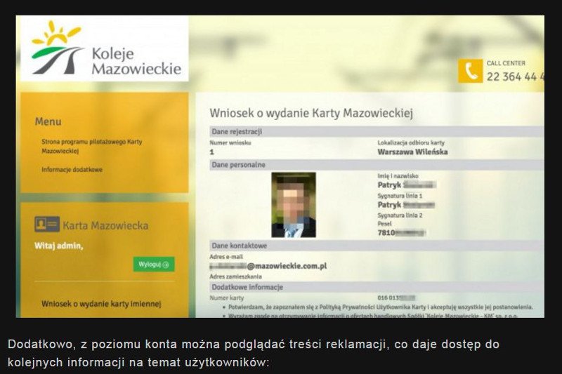 Wpisujesz admin/admin i uzyskujesz dostęp do szczegółowych danych 4 000 osób. Fajnie?