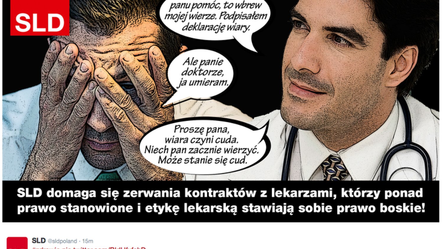Klauzula sumienia obśmiana przez internautów.