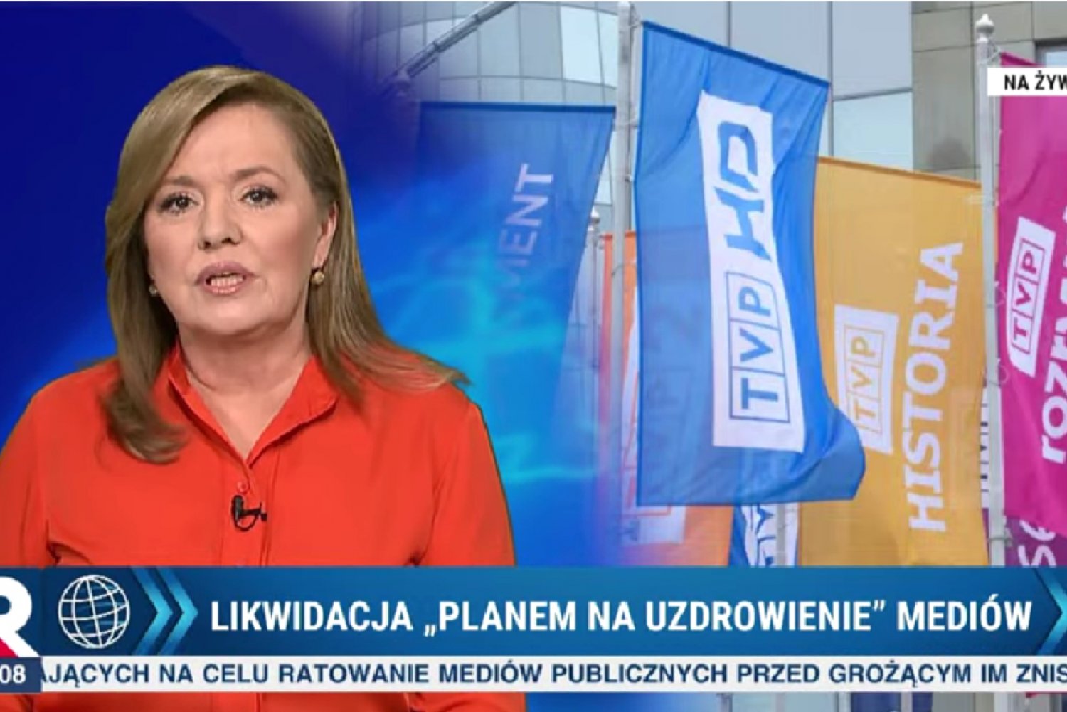 Holecka znów prowadzi wiadomości. Jak wypadała w TV Republika?