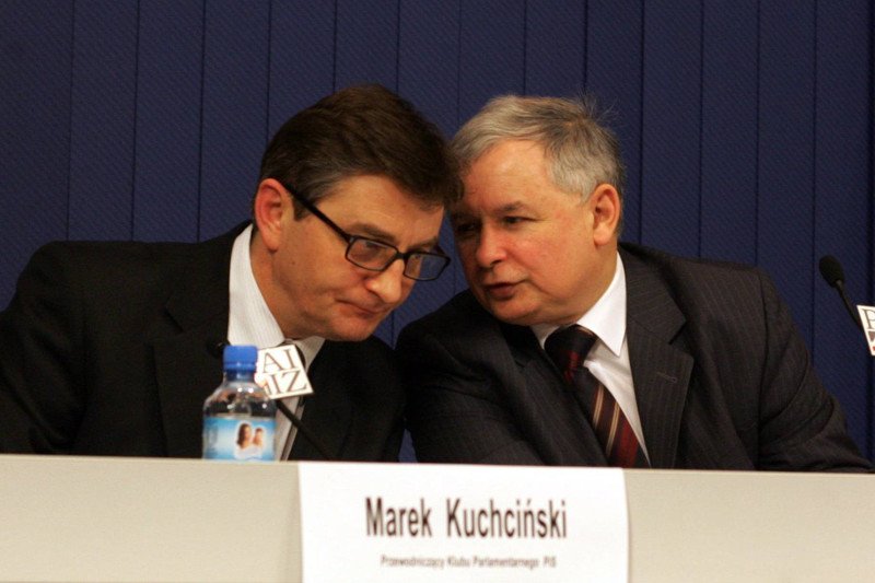 Kaczyński o Kuchcińskim kilkanaście lat temu: wymyślił pojęcie TKM.
