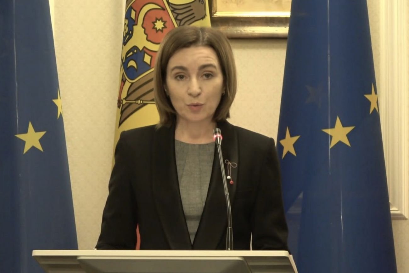 Maia Sandu ogłasza, że ​​kraj formalnie ubiega się o członkostwo UE.