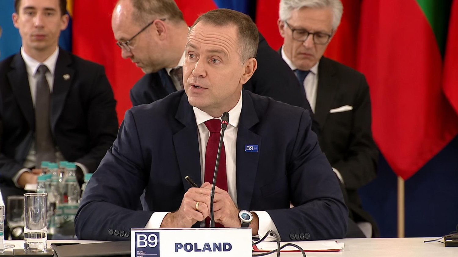 Karol Nawrocki na szczycie B9 w Bukareszcie