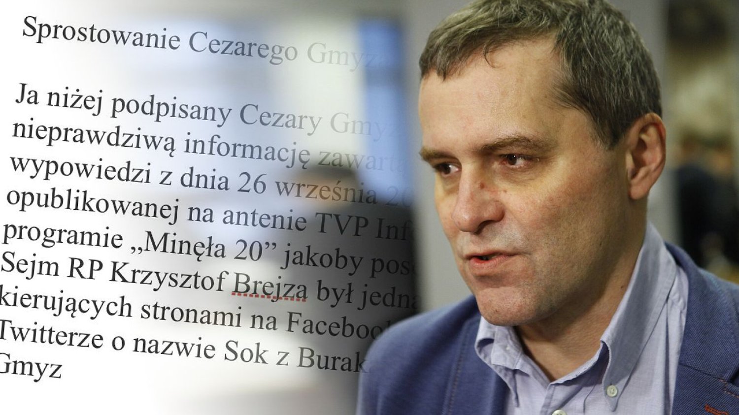 Cezary Gmyz z TVP.
