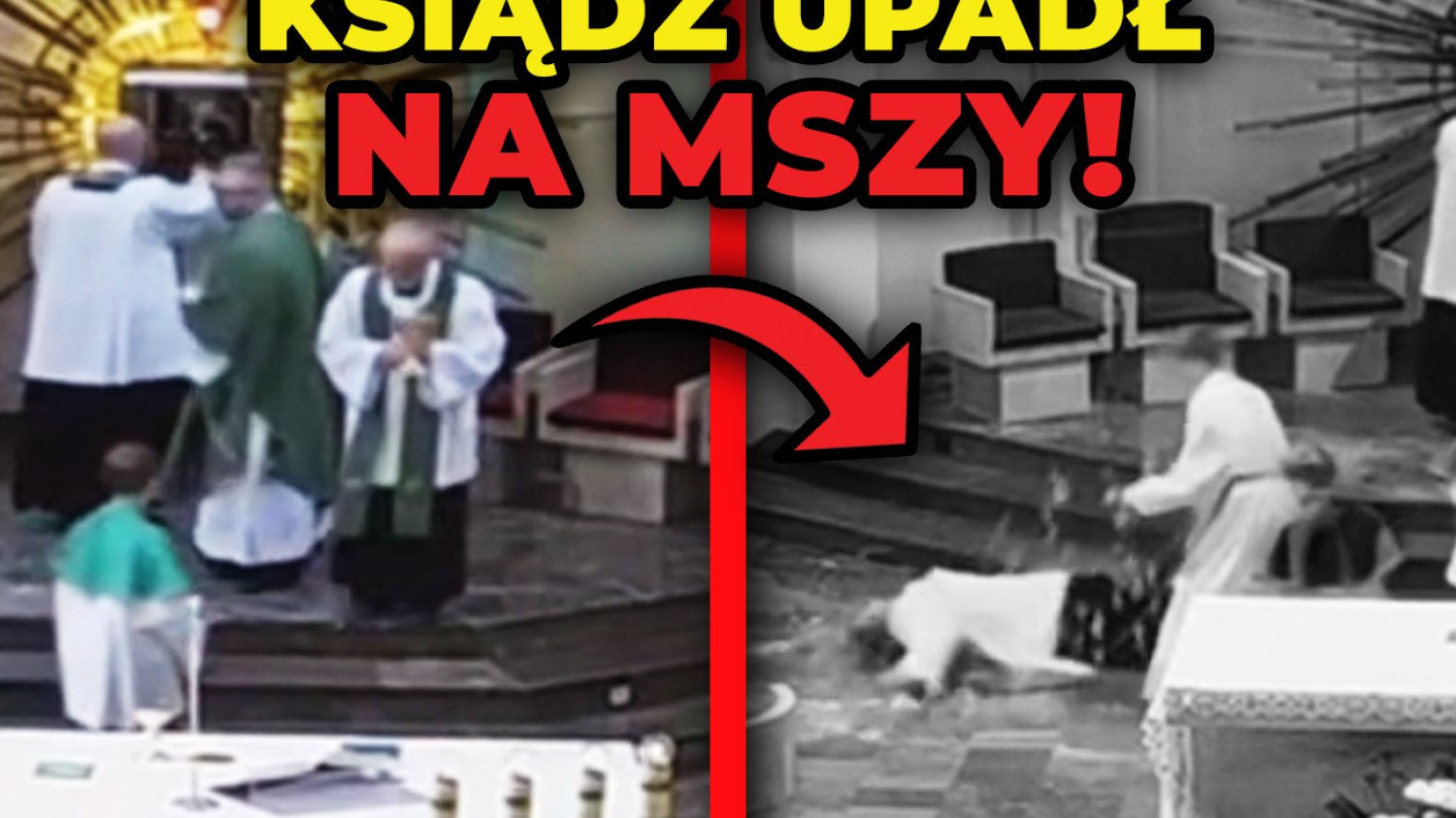 Skawina – incydent w kościele viralem na TikToku. Organista wykrakał