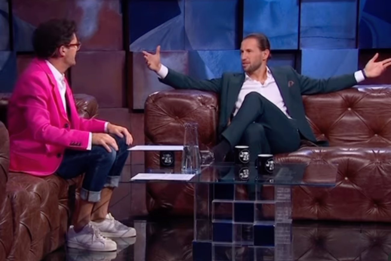 Krychowiak gościem Wojewódzkiego. Piłkarz wygrał pojedynek na riposty