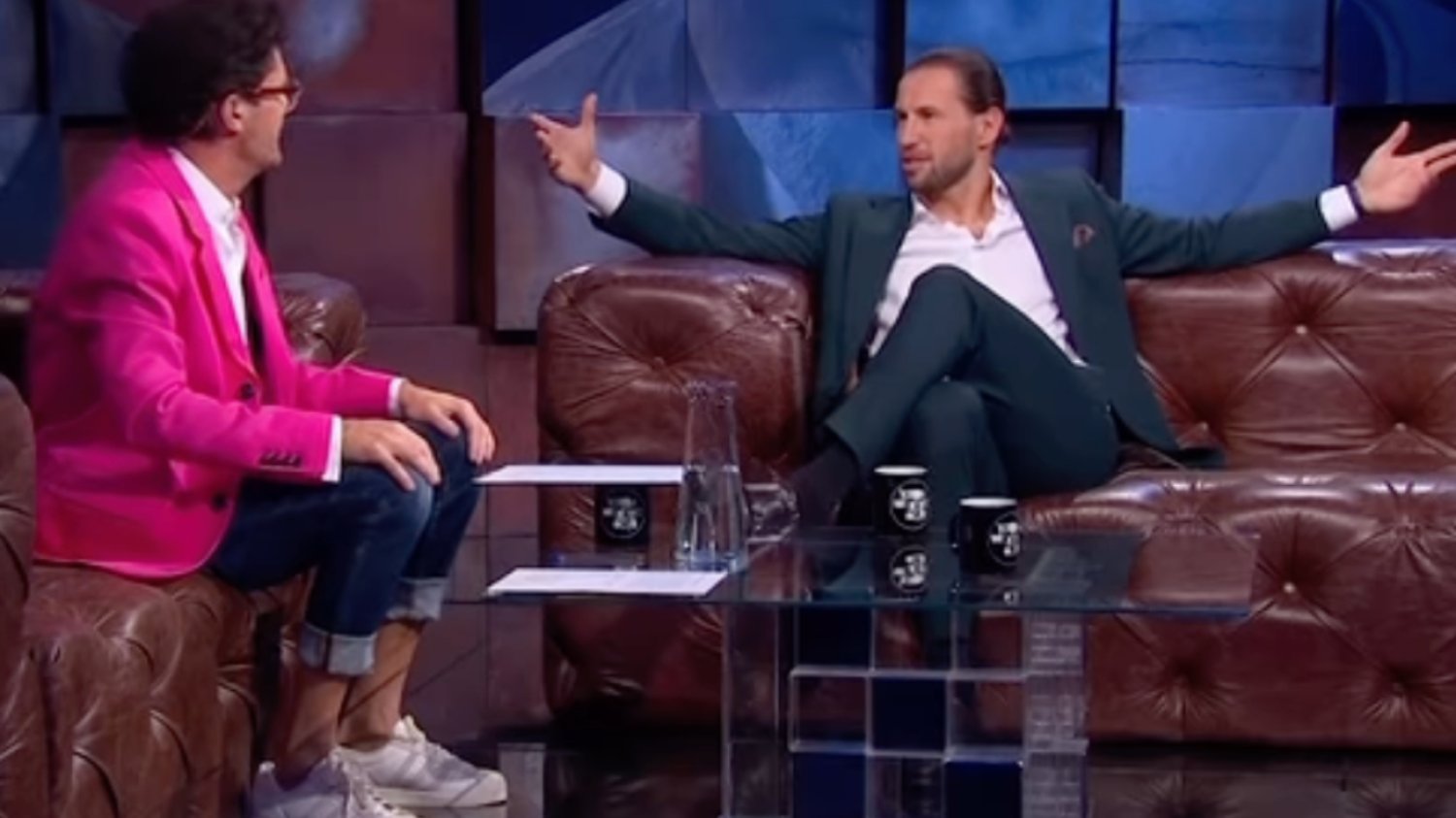 Krychowiak gościem Wojewódzkiego. Piłkarz wygrał pojedynek na riposty
