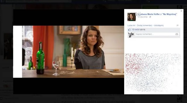 Fanpage poświęcony wątkowi w serialu "Na Wspólnej"