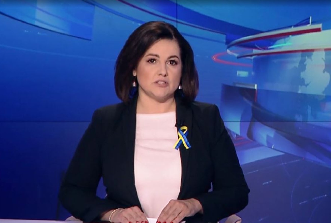 "Wiadomości" powiązały Tuska z atakiem na operatora TVP