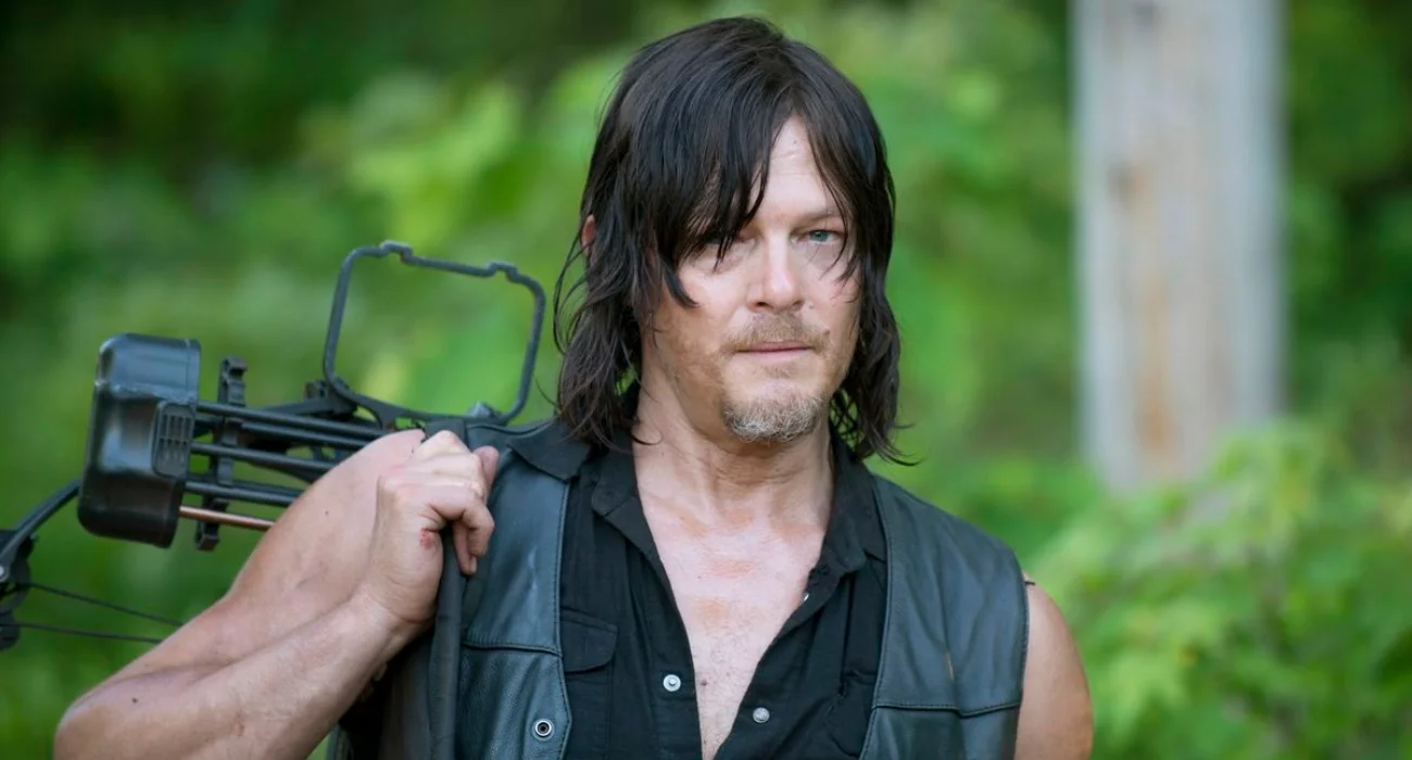 Norman Reedus w serialu "The Walking Dead".