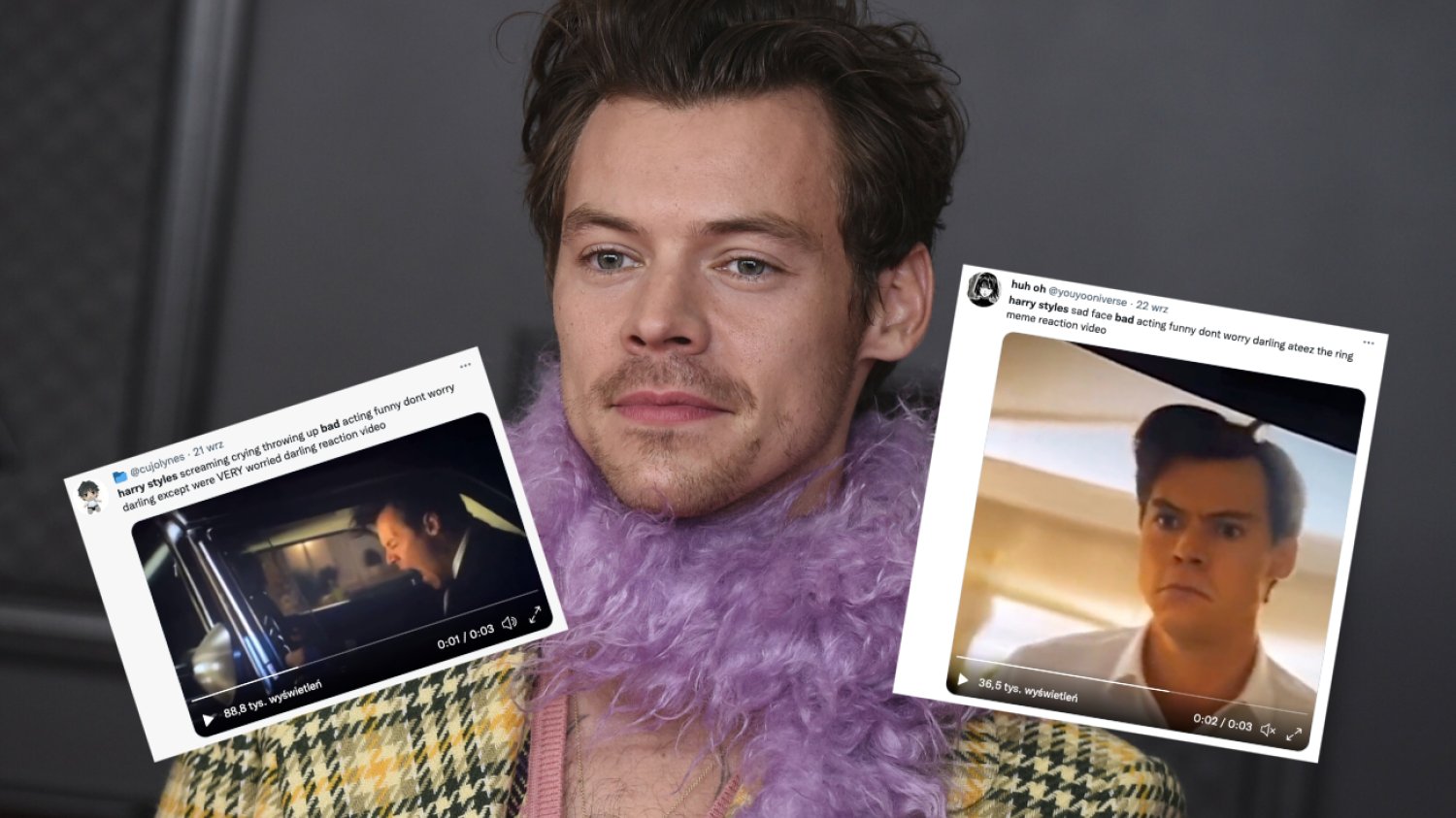 Harry Style twierdzi, że nie ma pojęcia, co robi, gdy gra. Jego aktorstwo jest... złe. Harry Style twierdzi, że nie ma pojęcia, co robi, gdy gra. Jego aktorstwo jest... złe.