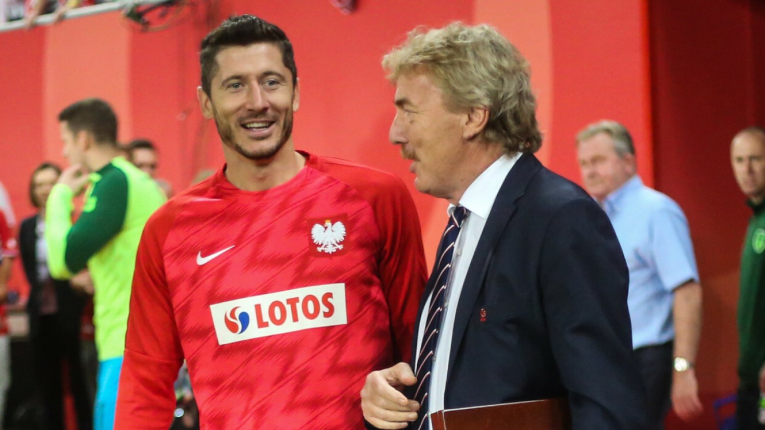 Robert Lewandowski i Zbigniew Boniek mają za sobą wiele lat współpracy na linii kapitan kadry – prezes PZPN.