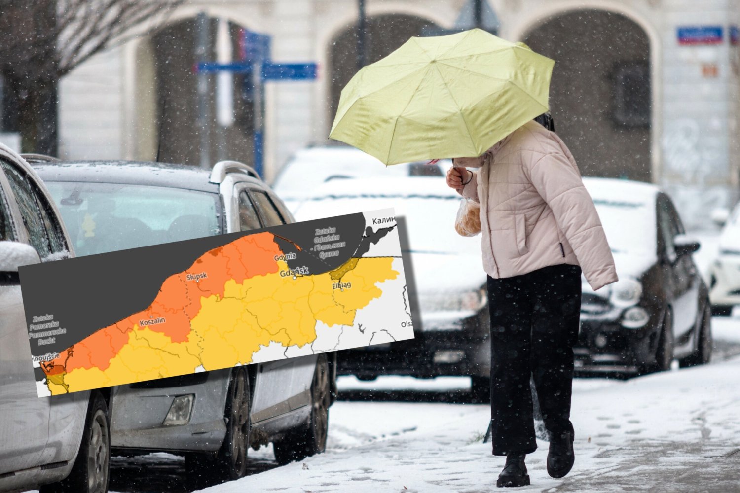 IMGW wydało ostrzeżenia dotyczące wichur i zamieci.