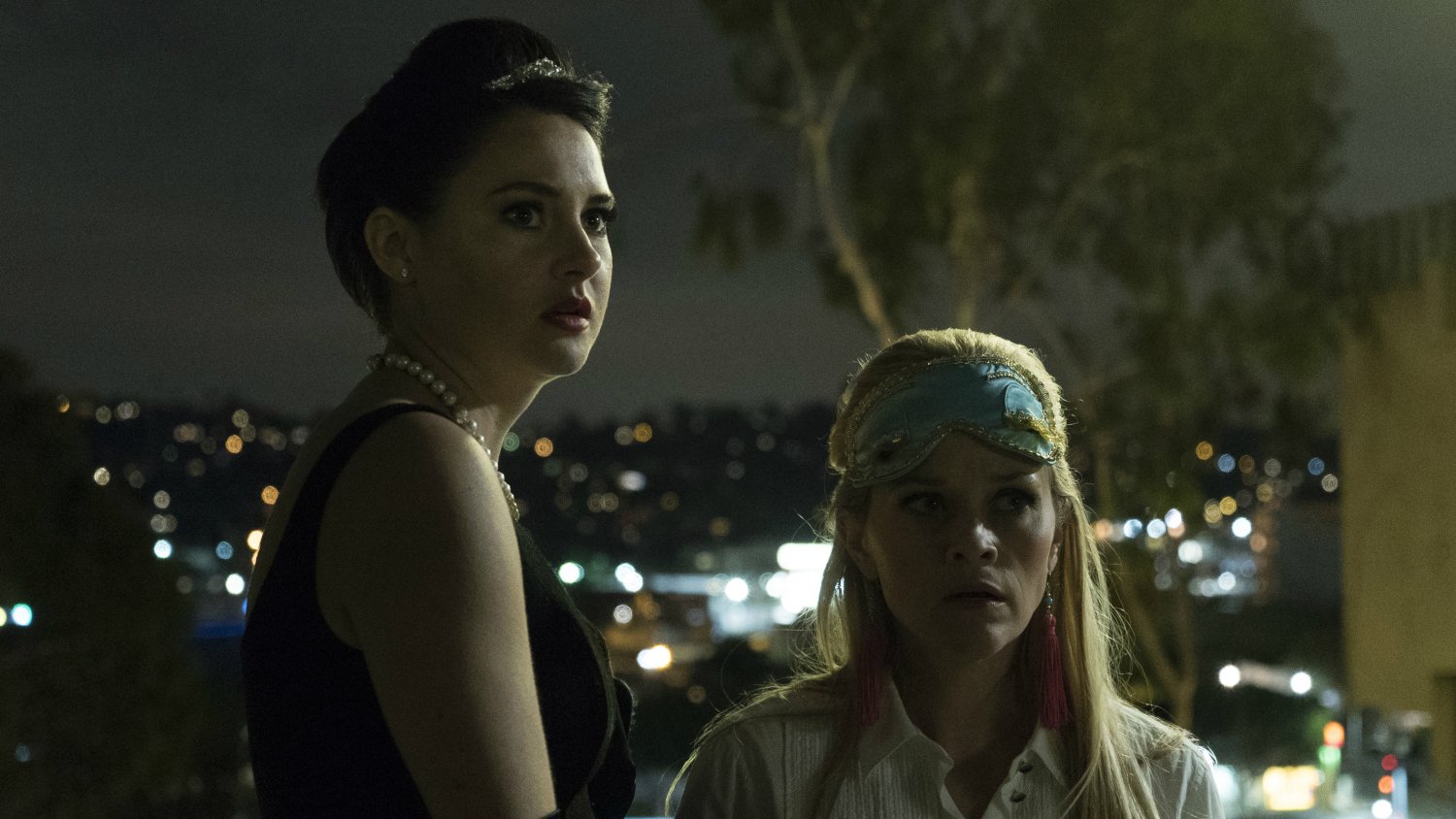 Shailene Woodley i Reese Witherspoon w serialu „Big Little Lies” (2017)