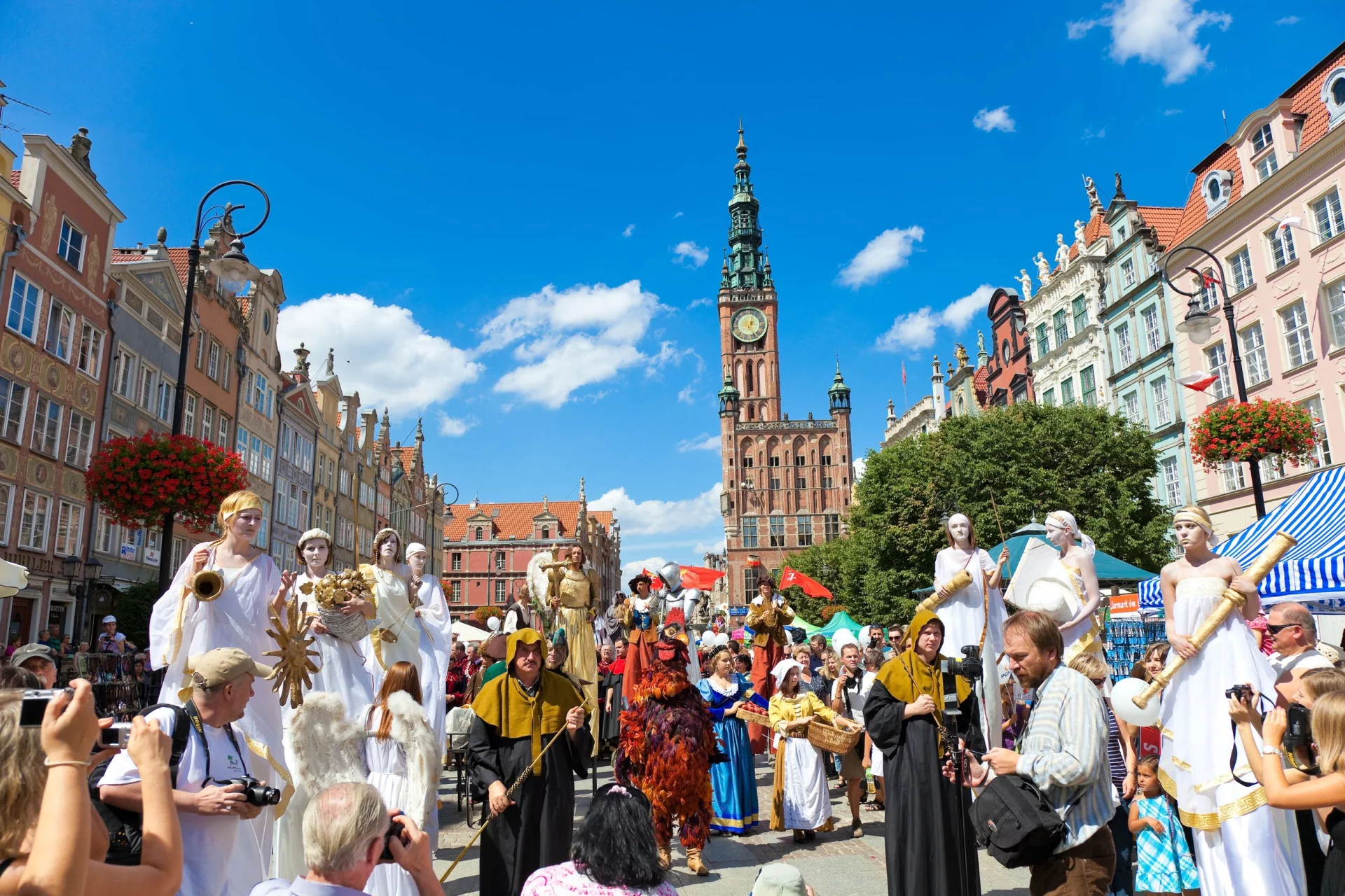 Uroczyste otwarcie Jarmarku Dominikańskiego w Gdańsku.
