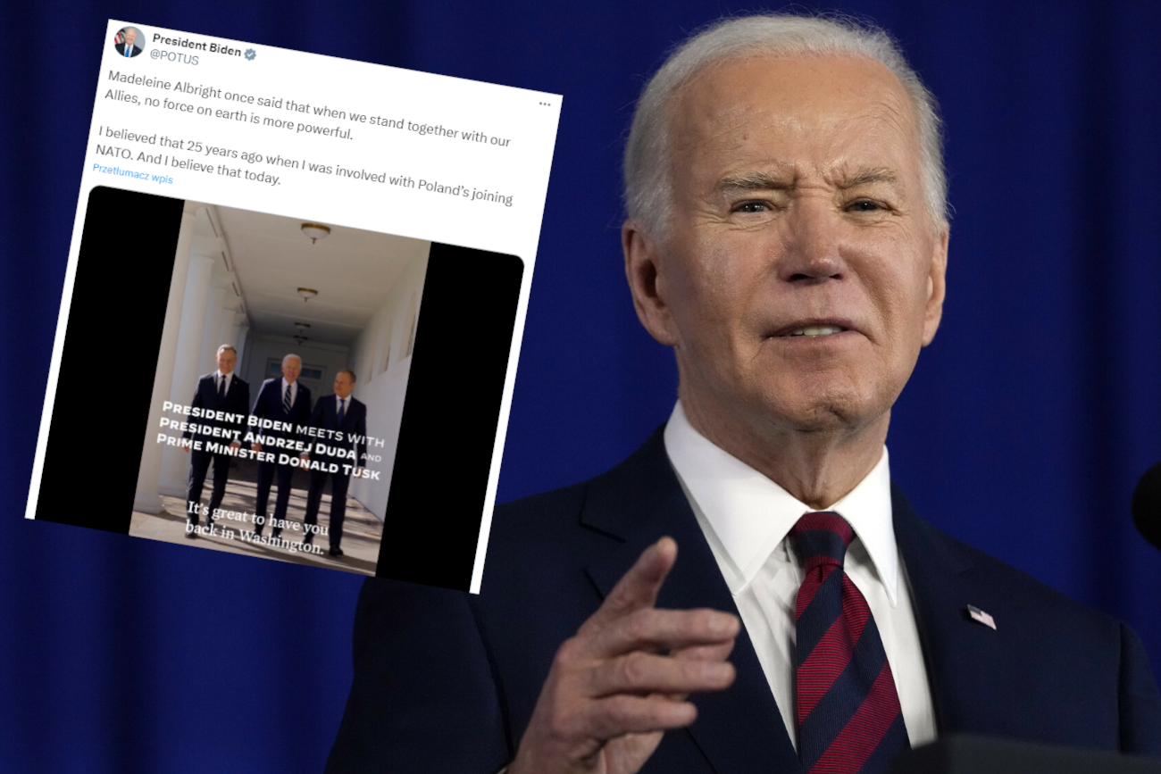 Biden podsumowuje spotkanie z Dudą i Tuskiem. Wspomniał o... swojej mamie.