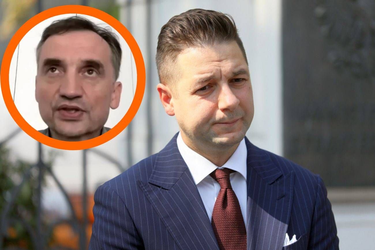 Zbigniew Ziobro stracił 25 kilo i ma trudności z przełykaniem, przekazał zastępujący go w partii Patryk Jaki