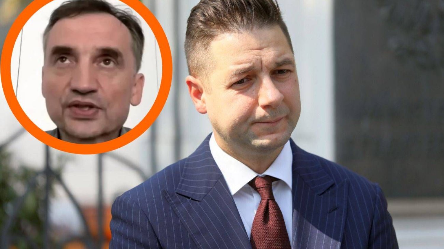 Zbigniew Ziobro stracił 25 kilo i ma trudności z przełykaniem, przekazał zastępujący go w partii Patryk Jaki