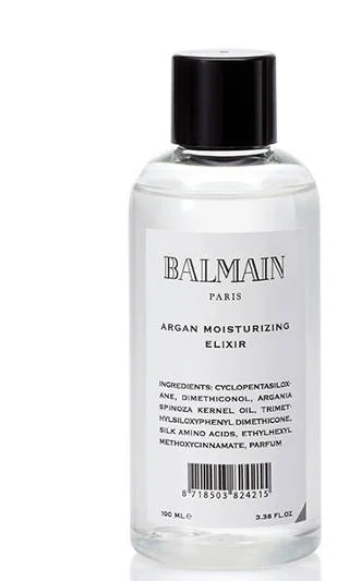 Olejek do stylizacji i pielęgnacji włosów Argan Moisturizing Elixir Balmain