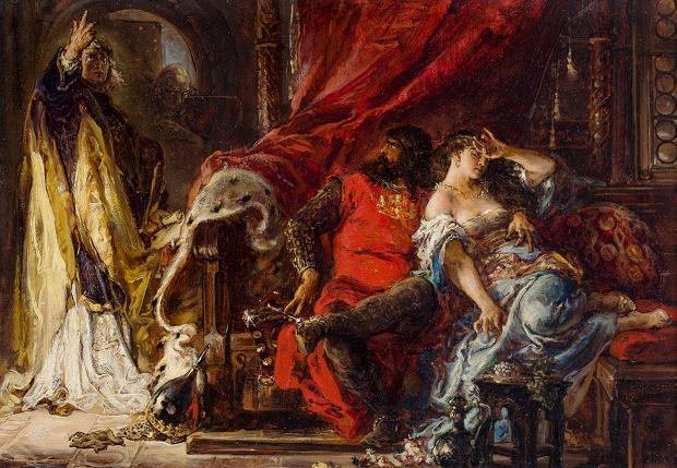 Obraz "Święty Stanisław karcący Bolesława Śmiałego" Jana Matejki powstał w 1877 roku