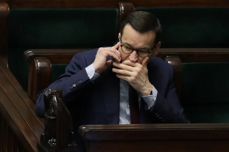 PO zarzuca Mateuszowi Morawieckiemu bezprawną decyzję ws. drukowania kart wyborczych.