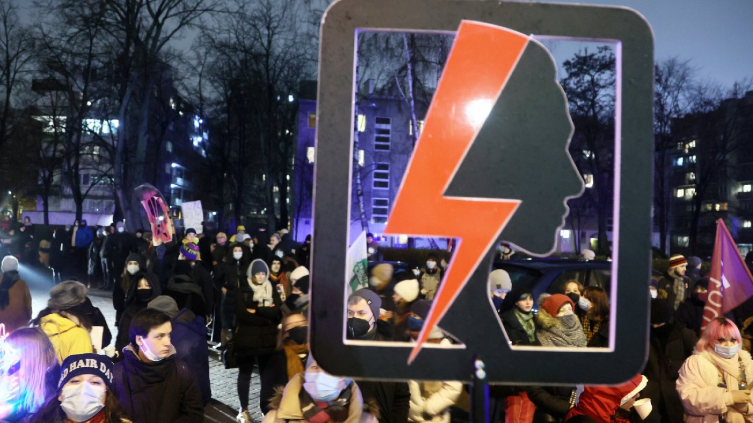 Krzyczała "j***ć PiS" na Strajku Kobiet. Została skazana przez sąd
