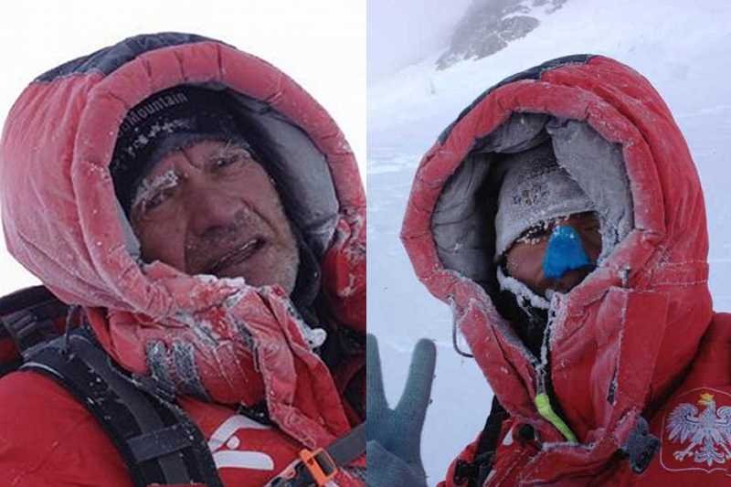 Maciej Berbeka i Tomasz Kowalski, zaginieni na Broad Peak.