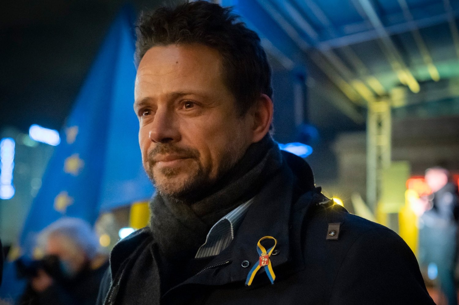 W Warszawie odbył się wiec solidarności z Ukrainą.