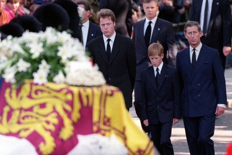 Kondukt pogrzebowy na pogrzebie księżnej Diany