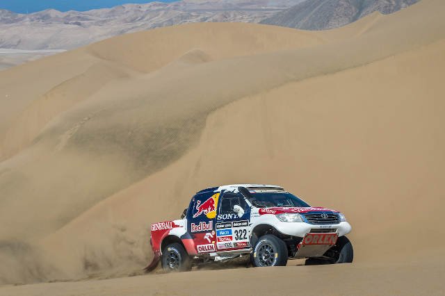 Małysz dojechał równym tempem do mety