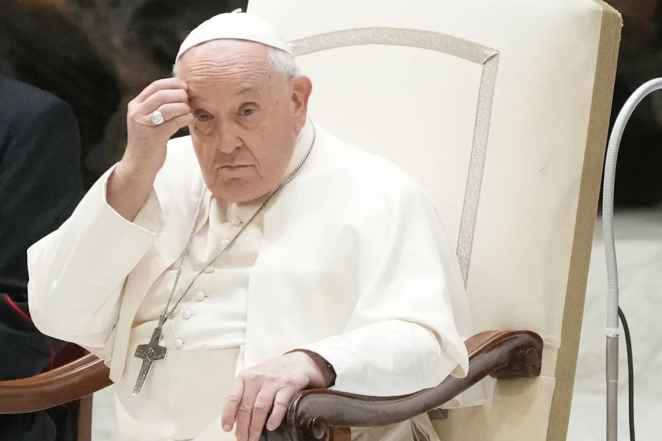 Papież Franciszek nie mógł odczytać przemówienia.
