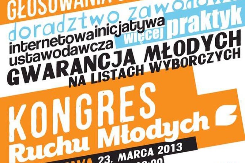 Ruch Palikota chce przyciągnąć młodzież. Partia Janusza Palikota postuluje prawo do głosowania w wyborach już od 16. roku życia.