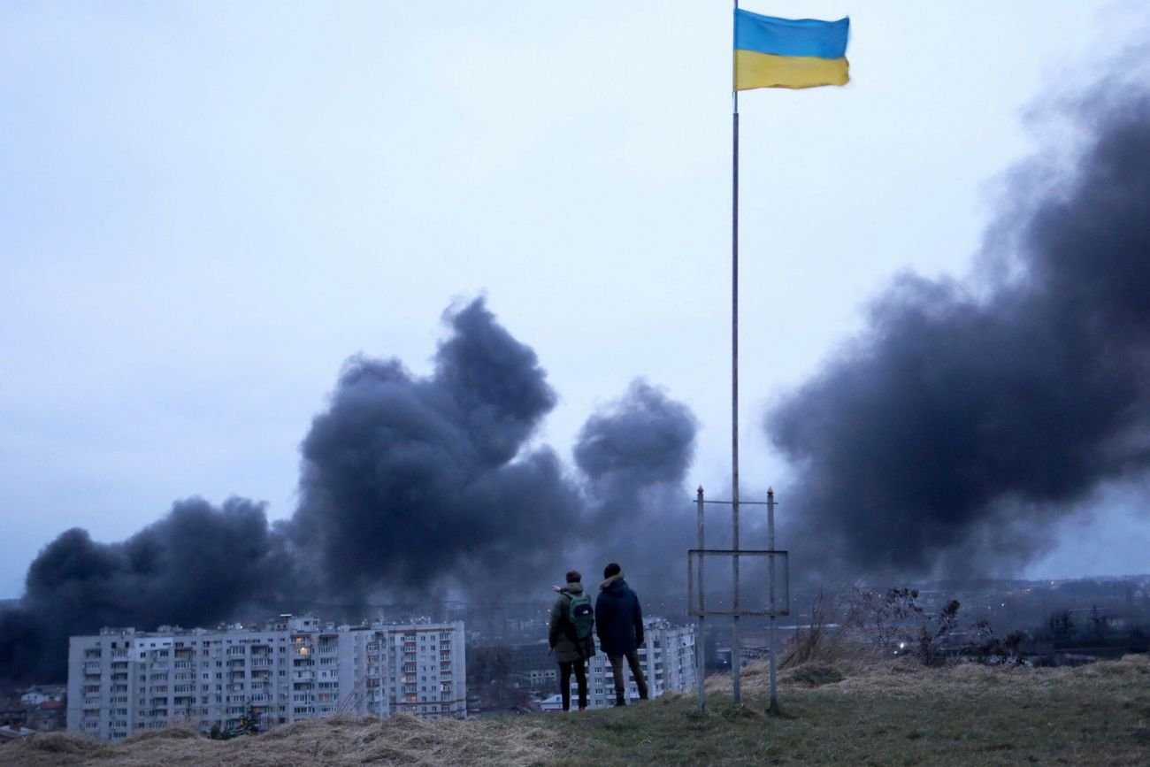 Atak rakietowy na Lwów.