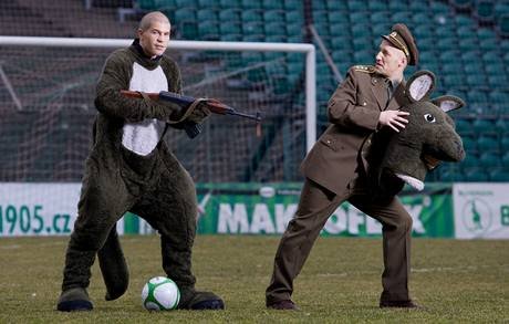 Radek Sňozík (i Luděk Zelenka, po prawej)