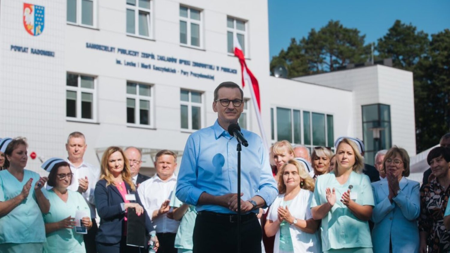 Premier Mateusz Morawiecki w Pionkach.