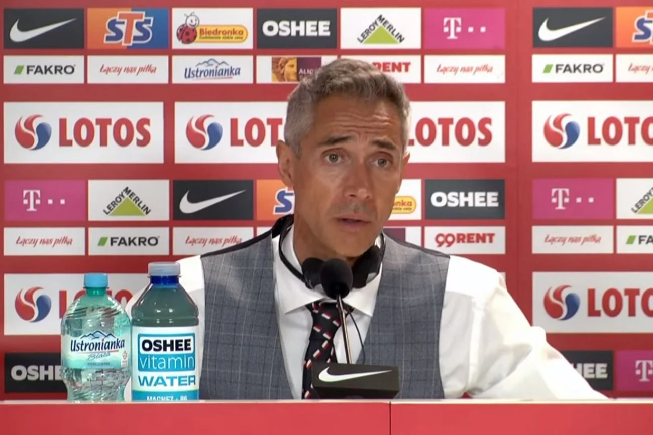 Paulo Sousa spotkał się z dziennikarzami po meczu Polaków z Islandią i opowiadał o grze drużyny