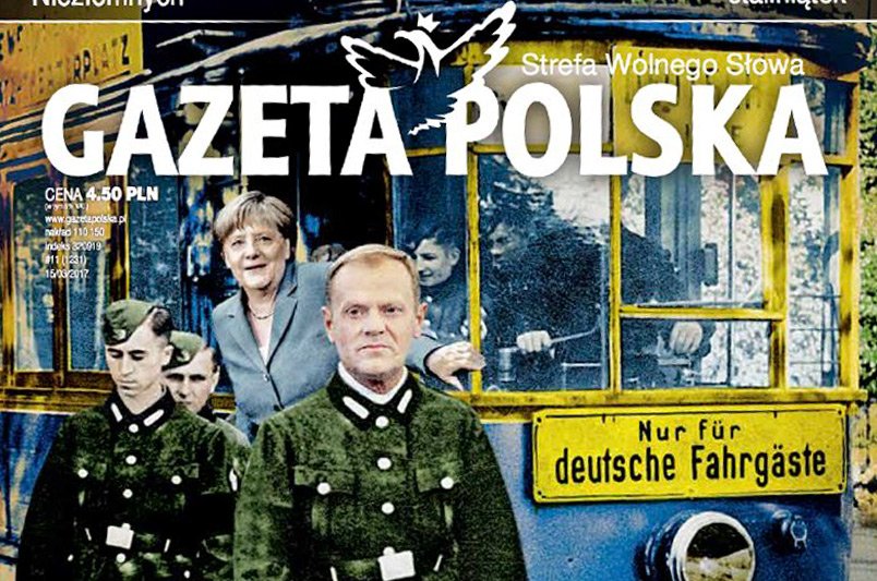 "Gazeta Polska" postanowiła podjąć próbę zemsty na Angeli Merkel i Donaldzie Tusku za klęskę PiS w Brukseli.