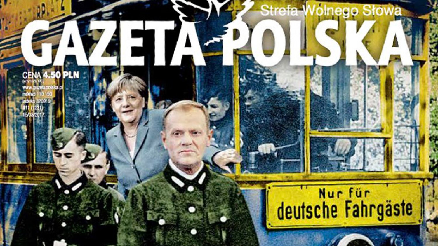 "Gazeta Polska" postanowiła podjąć próbę zemsty na Angeli Merkel i Donaldzie Tusku za klęskę PiS w Brukseli.