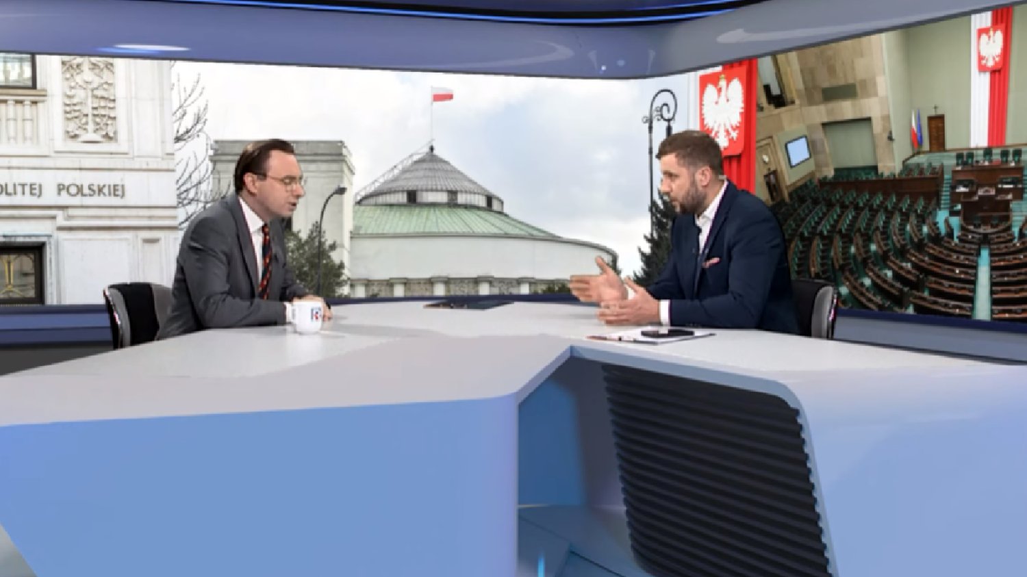 Starcie w TV Republika. Miłosz Kłeczek zaczął wychwalać Kurskiego.
