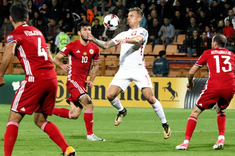 Kamil Grosicki bardzo chciał wczoraj udowodnić, że jest w formie.