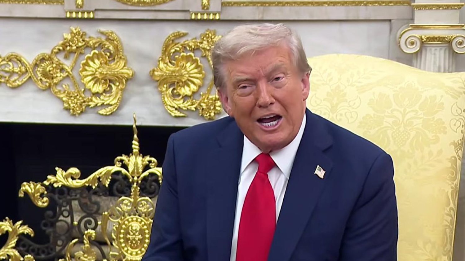 Odlot Trumpa na spotkaniu z Zełenskim. "Restauracje są teraz obłożone"