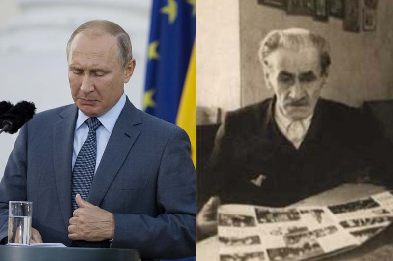 Władimir Putin i jego dziadek
