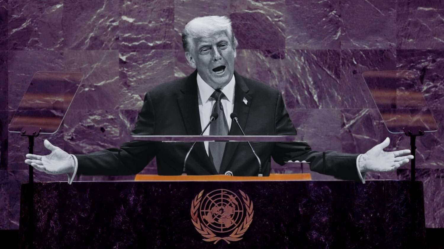 Donald Trump przemawia w ONZ