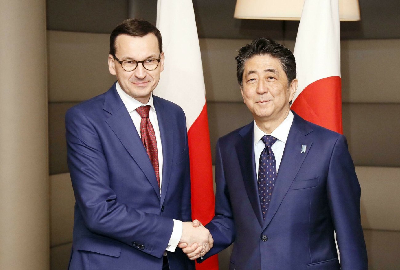 Morawiecki zabrał głos po zamachu na b. premiera Japonii Shinzo Abe