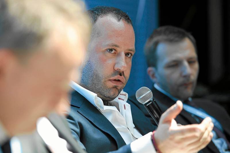 Prezes Legii Warszawa Bogusław Leśnodorski