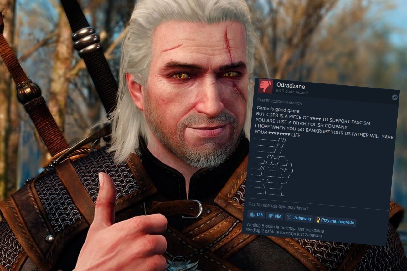 CD Projekt znalazł się w ogniu krytyki po decyzji dotyczącej wstrzymania sprzedaży gier w Rosji i Białorusi. "Wiedźmin" otrzymuje teraz negatywne recenzje.