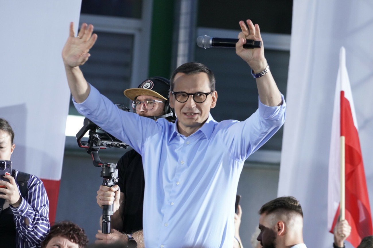 Funkcjonariusza SOP brutalnie interweniowali na wiecu Mateusza Morawieckiego