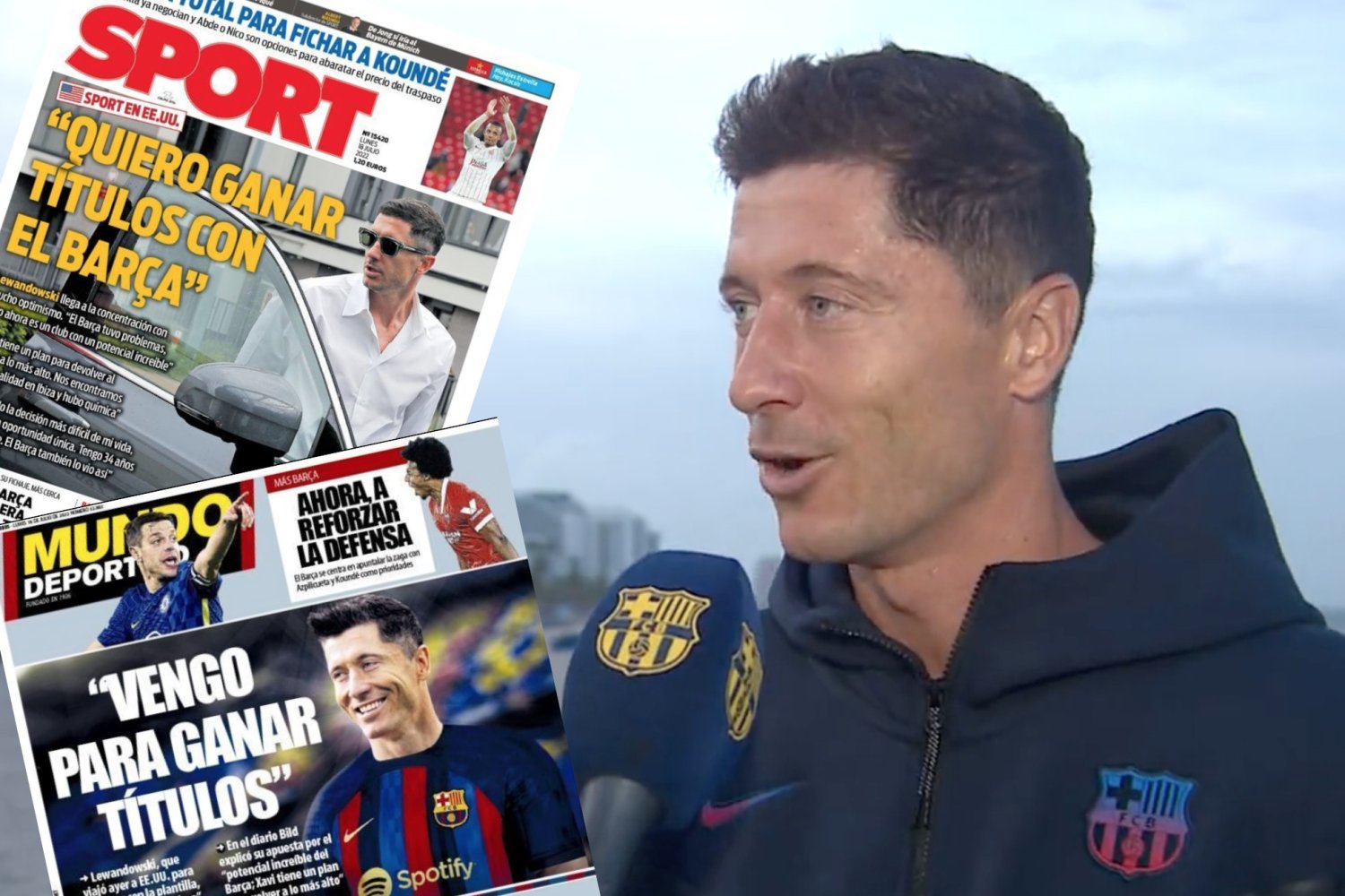 Hiszpańskie media piszą o transferze Roberta Lewandowskiego.