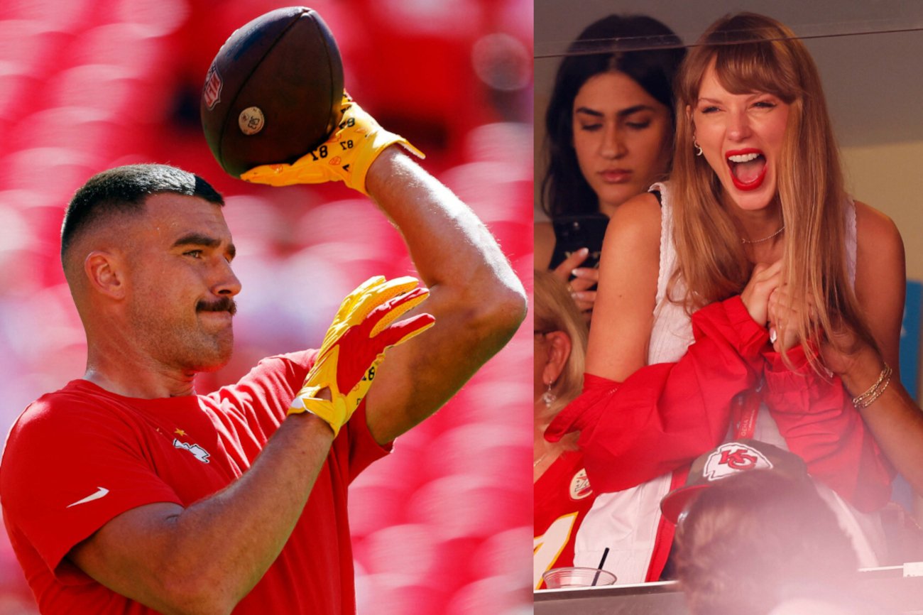 Fanki uwielbiają nowego chłopaka Taylor Swift. Kim jest Travis Kelce?