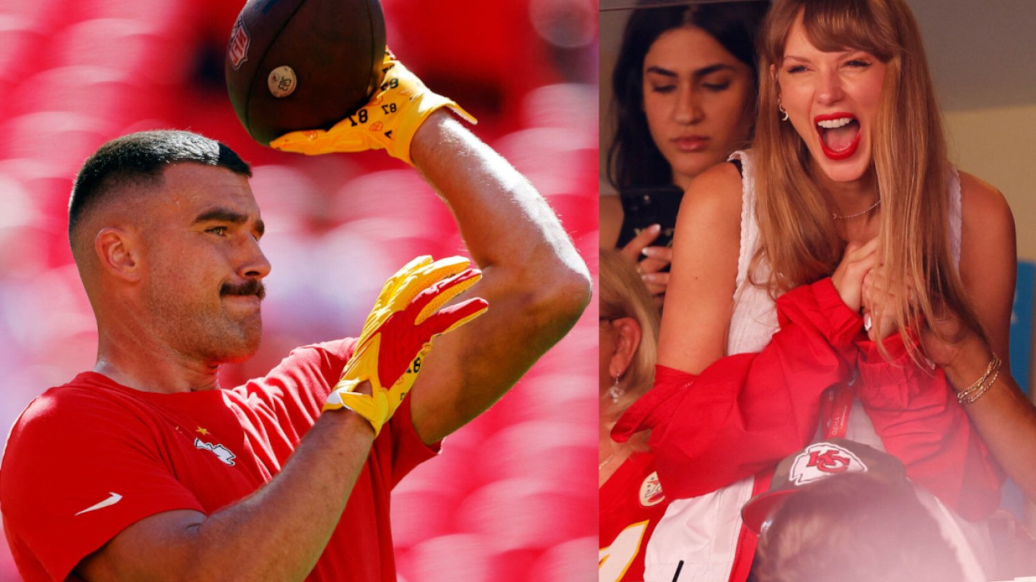 Fanki uwielbiają nowego chłopaka Taylor Swift. Kim jest Travis Kelce?