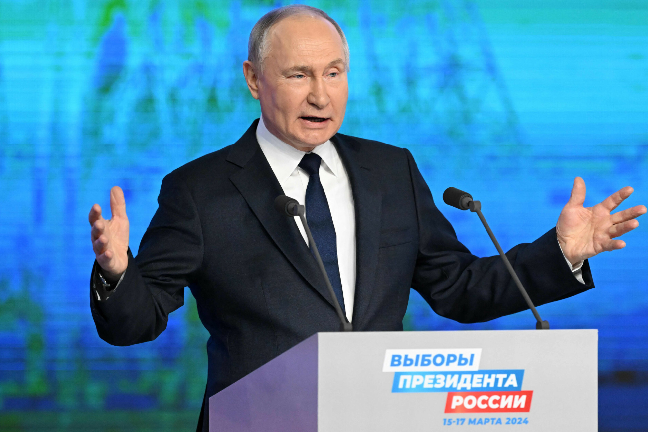 Za miesiąc wybory prezydenckie w Rosji. Putin startuje po raz piąty